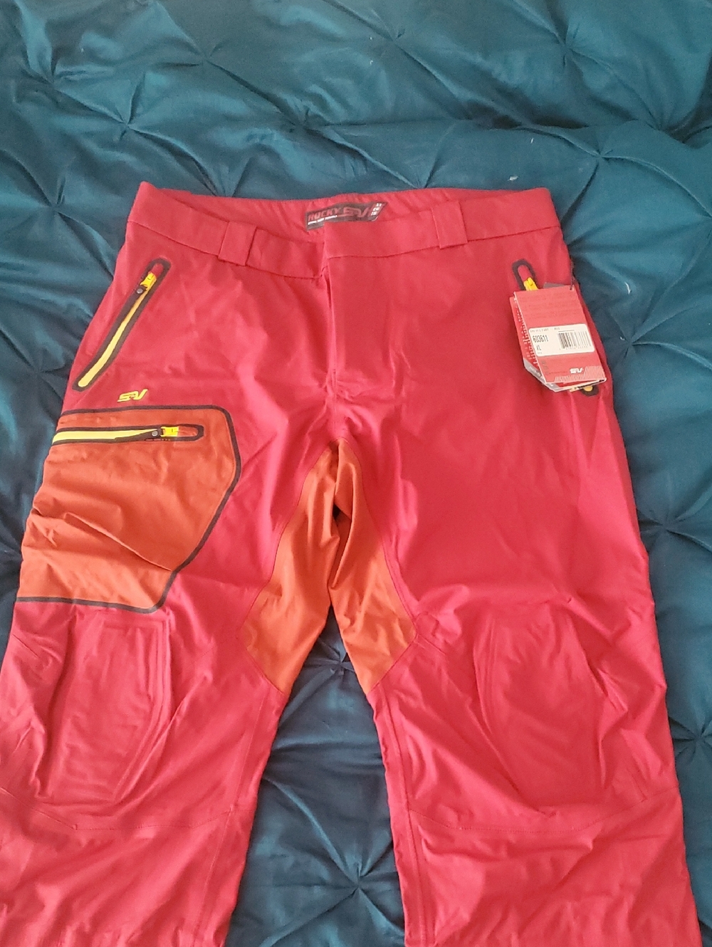 Rocky Red Jacket Panel with RECCO Strip